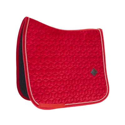 Kentucky Horsewear Rot Full Dressurschabracke Velvet - Bild 1 von 2