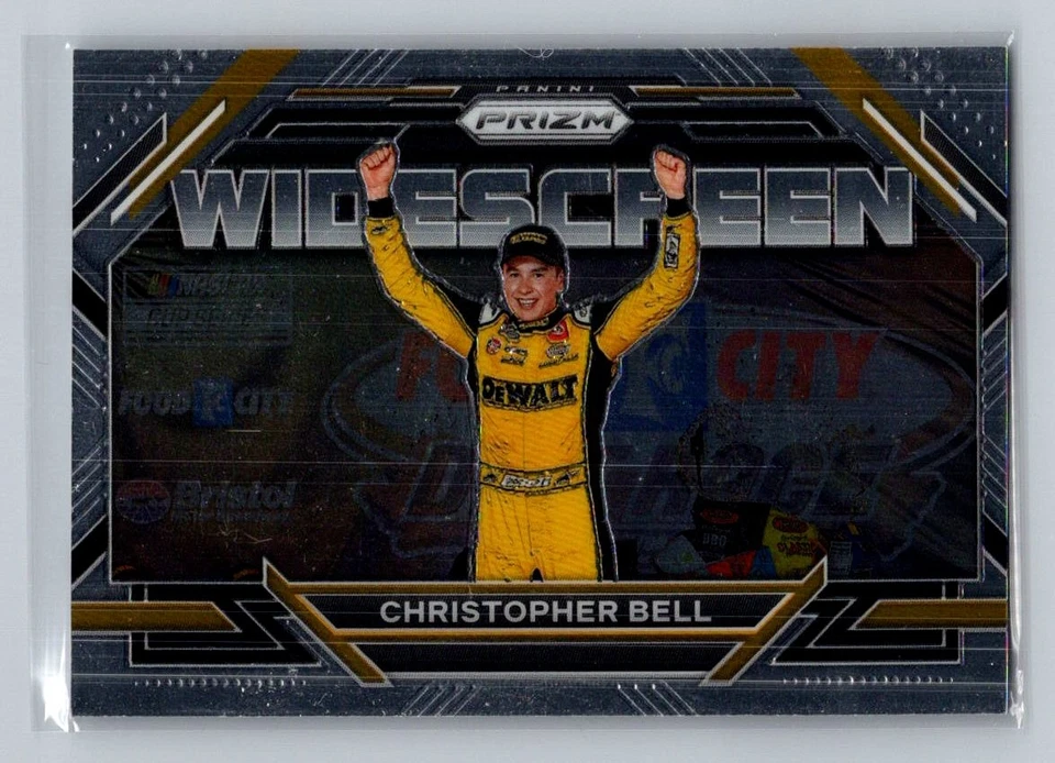2023 Panini Prizm #WS10 Christopher Bell Widescreen - Image 1 of 2