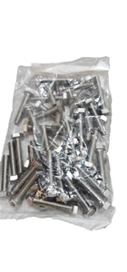 50Pcs MCS HC3X06030-050M1 Hex Head Cap Screw M3X0.5 30mm L, DIN933 316 A4 - Picture 1 of 3