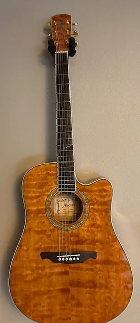 Guitarra eléctrica/acústica Álvarez FD60AMB y estuche. Poco uso, excelente forma Foto 1 de 2