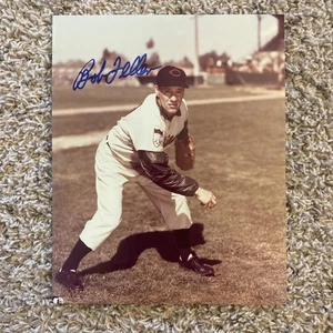 Bob Feller signed Autogramm Auto 8x10 Foto - Bild 1 von 1