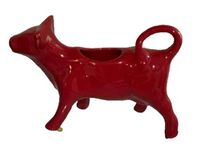 Gres crema vaca roja mujer Pioneer 7" x 4-1/2" nuevo - Imagen 1 de 5