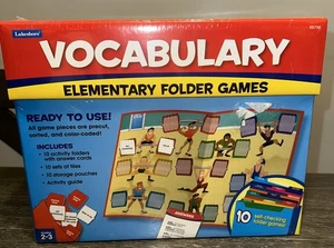 Lakeshore VOCABULARIO Elemental Carpeta Juegos para Grados 2-3 Precintado - Imagen 1 de 6