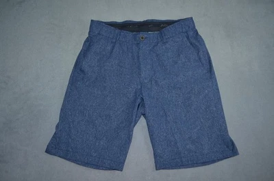 Pantalones Cortos Under Armour Heatgear Showdown Hombres 32 Azul Golf Rendimiento Informal Ventilado Foto 1 de 4