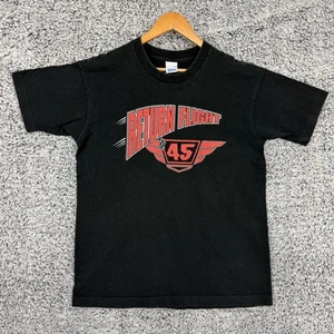 Vintage 90s Michael Jordan Shirt Adult Large 22x27.25 Return Flight #45 Salem L - Bild 1 von 9