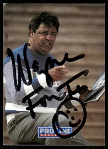 1991 NFL Pro Line WAYNE FONTES Signed Card auto autograph LIONS MICHIGAN STATE - Picture 1 of 1