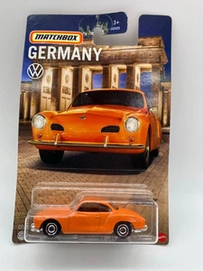 Matchbox 1962 Volkswagen Karmann Ghia #5/24 orange 2023 sealed - Picture 1 of 8