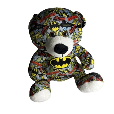Peluche Batman Seis Banderas Texas Clásico Oso de Peluche Peluche 11" DC Comics Coleccionable Foto 1 de 4