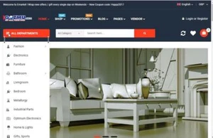 Multi-purpose Multi Vendor modern eCommerce Website Free hosting+installation - Picture 1 of 1