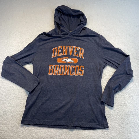 NFL Team Apparel Womens Size L Large Long Sleeve Lightweight Hoodie Blue Cover