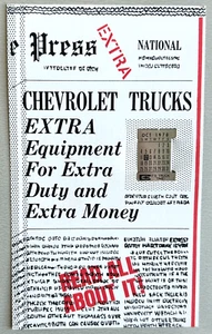 Chevrolet Salesman Advertising Watch Calendar Cards October 1970         P4 - Picture 1 of 2