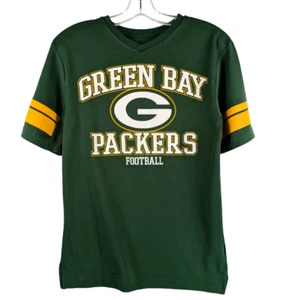 Camicia donna Green Bay Packers verde piccola maglia elasticizzata - Foto 1 di 13
