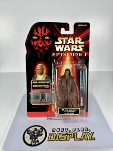 Star Wars Episode 1 Mace Windu 3.75" Action Figure 1998 Hasbro New Sealed - Picture 1 of 8