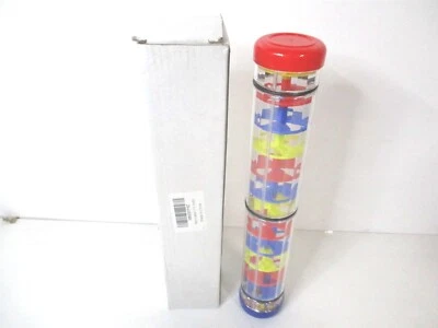 Instrumento auditivo sensorial musical agitador palo lluvia 12 pulgadas juguete para edades 3+ Foto 1 de 3