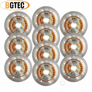 10pcs 4inch Diamond Cutting Disc for Tile Ceramic Granite Cut Circular Saw Blade - Picture 1 of 11