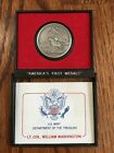Vtg US Mint "America's First Medals" Pewter Token Lt. Col. William Washington