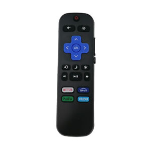 Replaced Remote Control For Onn TCL ELEMENT HISENSE Roku TV Netflix Disney+ Hulu
