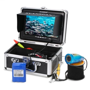 Portable 7" Inch Monitor 1000TVL Waterproof Underwater Fishing Camera Kit Q9X3 - Picture 1 of 12