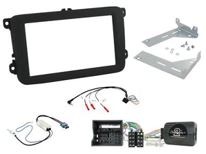 CTKVW17 CD RADIO STEREO DOUBLE DIN FACIA FITTING KIT FOR VW CADDY TRANSPORTER T6 - Picture 1 of 1