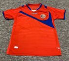 Vintage Lotto Costa Rica National Team Soccer Futbol Jersey Mens Medium (?) Red