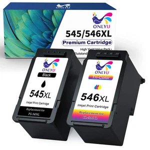 TINTEPATRONEN PG-545XL CL-546XL für Canon Pixma TS 3150 3450 3350 MG 2550 2450 - Zdjęcie 1 z 11