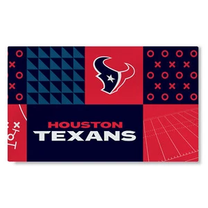 Northwest NFL Houston Texans Colorblock Washable Area Living Rug, 36" X 60" - Picture 1 of 2