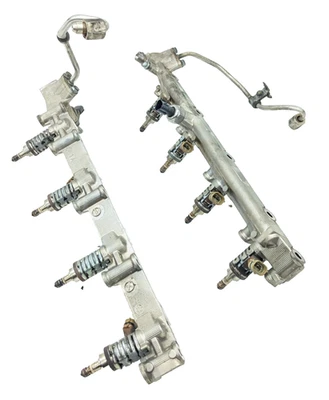 07-17 Lexus 2UR-FSE riel de combustible riel de inyección de combustible interior con inyectores OEM Foto 1 de 4