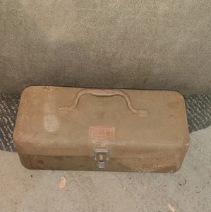 Vintage Angelkoffer Regal Silber Sport König Fischer - Bild 1 von 5