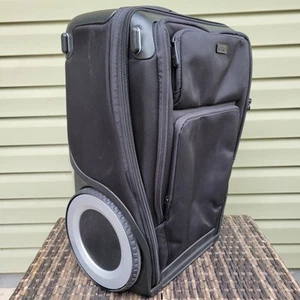 G-RO Suitcase Black 22” Upright Expandable Carry On Bag Luggage Travel - Picture 1 of 24