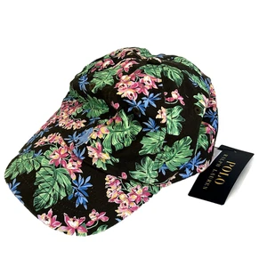 New Polo Ralph Lauren Floral Ball Cap Hat Aloha Palm OS Island Floral Hawaiian - Picture 1 of 6