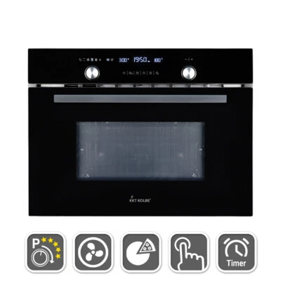 Einbau Mikrowelle 60cm 44L Grill Umluft Heißluft Pizzafunktion Automatik-Timer - Bild 1 von 4