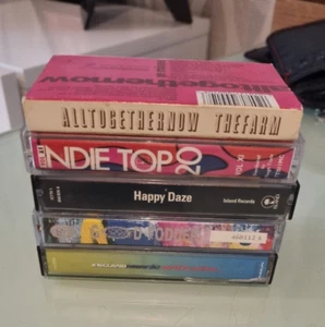 CASSETTES VARIOUS INDIE TOP 20 VOL. X1 THE FARM HAPPY DAZE GOD FODDER NEW ORDER - Picture 1 of 10