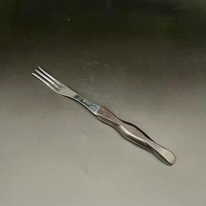 Cutco 1726 KD Turning Fork 3 Tine Meat Serving Fork  Brown Handle- Pre Owned - Picture 1 of 6
