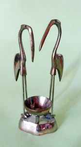 Scultura di AIRONI in acciaio e rame lucidato - produzione artigianale - Vintage - Foto 1 di 3