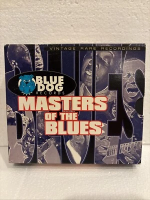 MASTERS OF THE BLUES Blue Dog Records 3 CD Box Set NEW Vintage Rare Recordings - Image 1 of 3