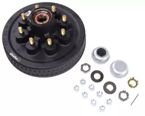 Dexter Hub & Drum Kit for 5.2K-7K Axles 8-6.50 BC 9/16" Studs Pre-Greased!! - Bild 1 von 12
