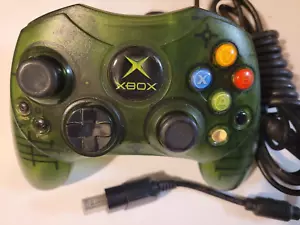 Mando Original Xbox Halo Verde Tipo S X09-644240-01 (Serie en Blanco) - Imagen 1 de 2