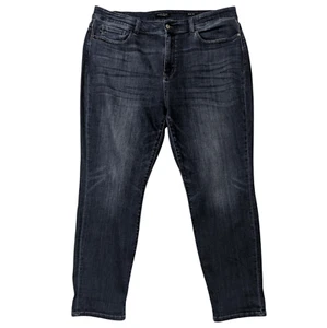 Judy Blue Slim Fit High Rise Jeans Damen 20W 40x30 Comfort Stretch Dark Denim - Bild 1 von 10