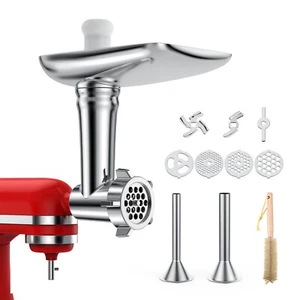Tritacarne Accessorio Compatibile con KitchenAid Frullatore a Piantana - Accessori Tritacarne - Foto 1 di 6