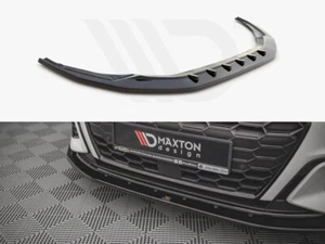 Front Diffuser Diffusor V1 Maxton Design Gloss Black For Audi S3 / A3 S-Line 8Y - Picture 1 of 4