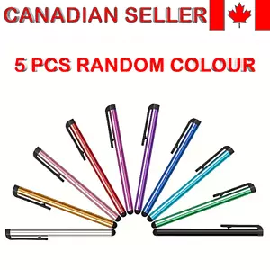 5 Pc Capacitive Touch Screen Stylus Pen For iPad Air Mini iPhone Samsung Tablets - Picture 1 of 9