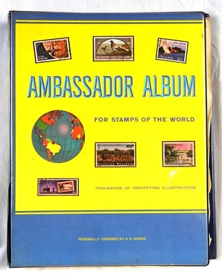Vintage Ambassador Album Stamps Collection by Harris - Countries R Through Z - Image 1 of 4