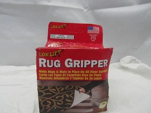 Lok-Lift Rug Gripper, Hold Rugs in Place on all Floor Surfaces - 2.5" x 25' - Picture 1 of 7