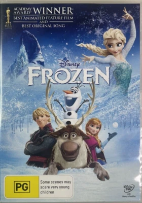 Frozen 2013 DVD Clásico Walt Disney Animado Niños Familia Academia Película PAL 4 Foto 1 de 4