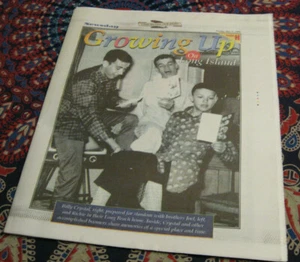 NEWSDAY NEW YORK -INSERT -GROWING UP ON LONG ISLAND - BILLY JOEL - BILLY CRYSTAL - Picture 1 of 1