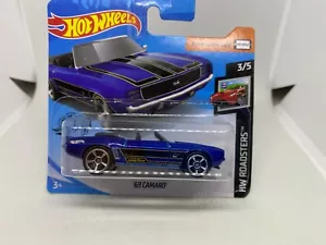 HOT WHEELS 1:64 CAMARO 69 HW ROADSTERS 3/5 - Imagen 1 de 4