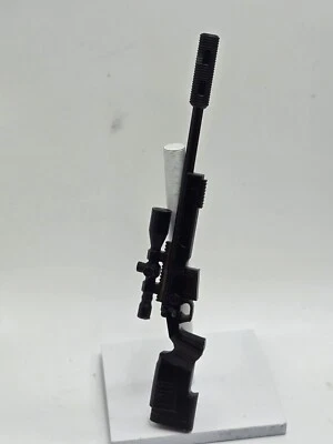 FUSIL DE FRANCOTIRADOR IMPRESO EN 3D 6" 1:12 Clasificado LEYENDAS Compatible  Foto 1 de 2
