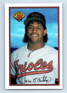 1989 Bowman Jose Bautista Rookie Baltimore Orioles #3