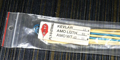 HOYT KEVLAR (BY DUPONT) PLY-O-STRING FROM 1970-1980 IN 18 STRND 68"/ COLLECTABLE - Image 1 of 2