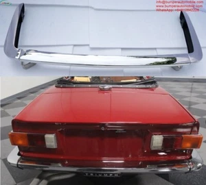 Triumph TR6 rear bumper (1974-1976) - Picture 1 of 5
